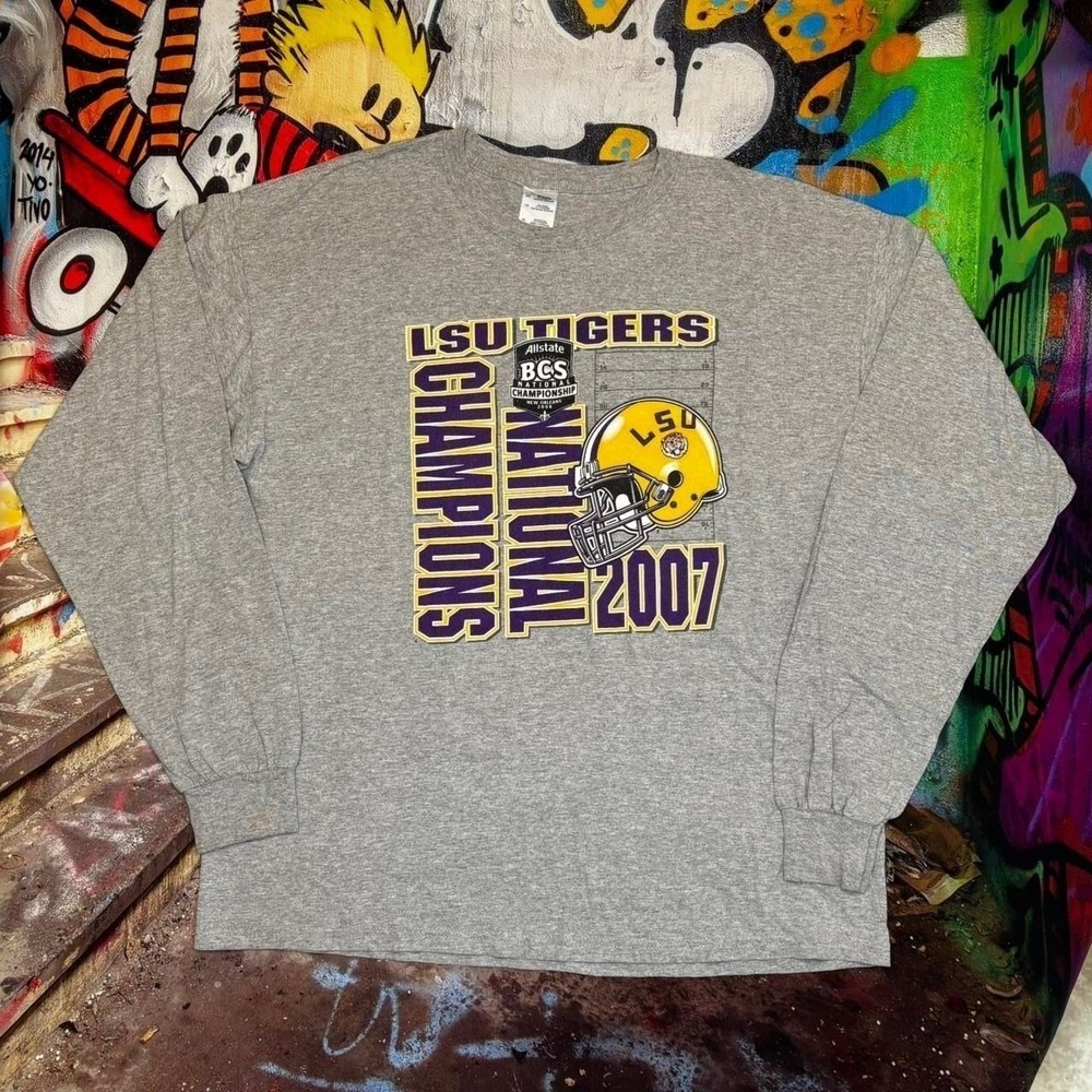 LSU Tigers 2007 National Championship long sleeve
